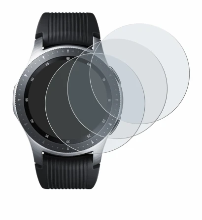 Image of the device Samsung Galaxy Watch (46 mm) with a wide variety of screen protectors.