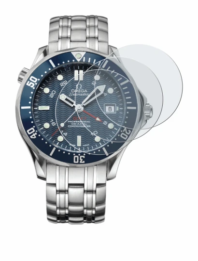 Image of the device Omega Seamaster Diver (41 mm) with a wide variety of screen protectors.