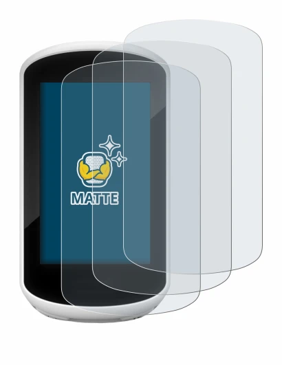 Image of the device Garmin Edge Explore 2018 with a wide variety of screen protectors.