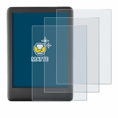 Image of the device Amazon Kindle 2019 (10th Gen.) with a wide variety of screen protectors.