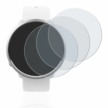 Image of the device Polar Ignite with a wide variety of screen protectors.