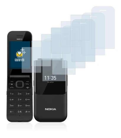Image of the device Nokia 2720 Flip with a wide variety of screen protectors.