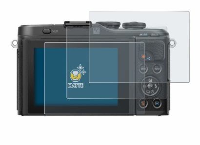 Image of the device Olympus PEN E-PL10 with a wide variety of screen protectors.