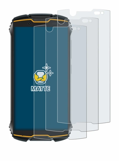 Image of the device Cubot King Kong Mini with a wide variety of screen protectors.