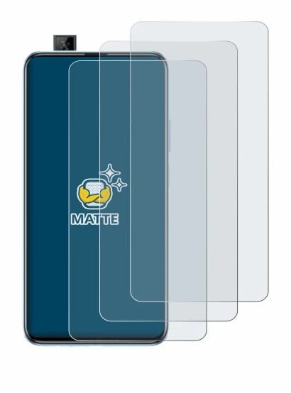 Image of the device Huawei P smart Pro 2019 with a wide variety of screen protectors.