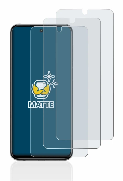 Image of the device Xiaomi Redmi Note 9S with a wide variety of screen protectors.