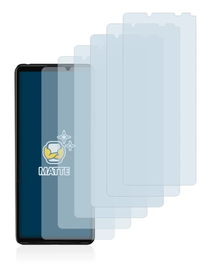 Image of the device Sony Xperia 10 III with a wide variety of screen protectors.