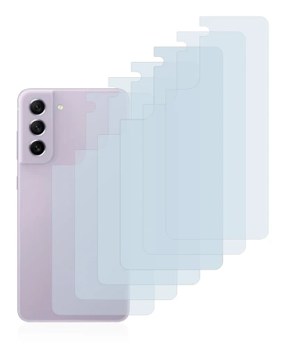 Image of the device Samsung Galaxy S21 FE 5G (Back) with a wide variety of screen protectors.