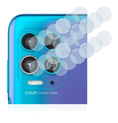 Image of the device Motorola Moto G100 (ONLY Camera Lens) with a wide variety of screen protectors.