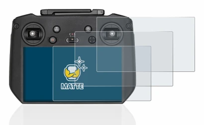 Image of the device DJI RC Pro with a wide variety of screen protectors.