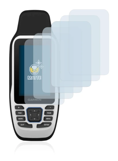 Image of the device Garmin GPSMAP 79s with a wide variety of screen protectors.