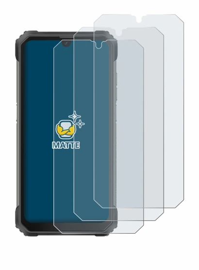 Image of the device Blackview BV8800 with a wide variety of screen protectors.