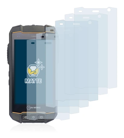 Image of the device i.safe MOBILE IS530.2 with a wide variety of screen protectors.