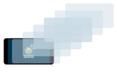 Image of the device Portkeys PT5 II with a wide variety of screen protectors.
