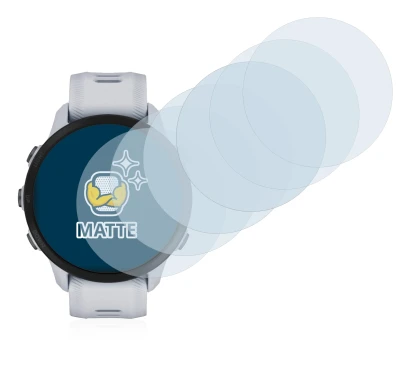 Image of the device Garmin Forerunner 955 with a wide variety of screen protectors.