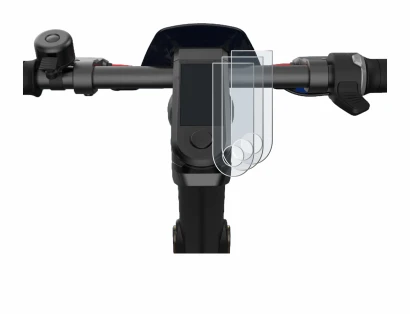 Image of the device NIU KQi3 Pro with a wide variety of screen protectors.