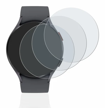 Image of the device Samsung Galaxy Watch 5 (44mm) with a wide variety of screen protectors.