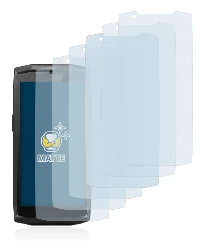 Image of the device Crosscall Core-M5 with a wide variety of screen protectors.
