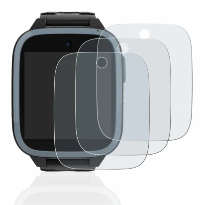 Image of the device Xplora XGO3 (1st Gen.) with a wide variety of screen protectors.