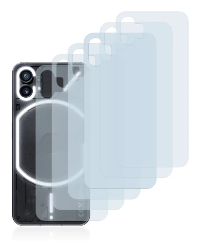 Image of the device Nothing Phone (1) (Back) with a wide variety of screen protectors.
