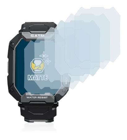 Image of the device Bengux C20 with a wide variety of screen protectors.