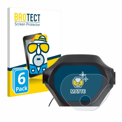 Front side of a product packaging with the brand logo BROTECT. Next to it is the device Epowerfun ePF-2 shown with the corresp