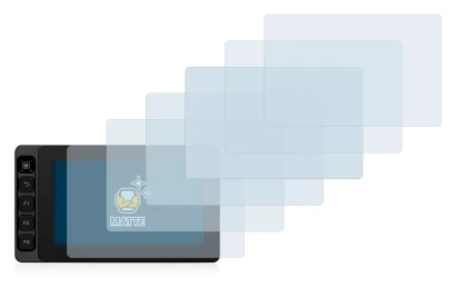 Image of the device SmallHD Ultra 5 with a wide variety of screen protectors.