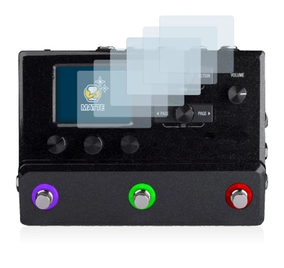 Image of the device Line 6 hx stomp with a wide variety of screen protectors.