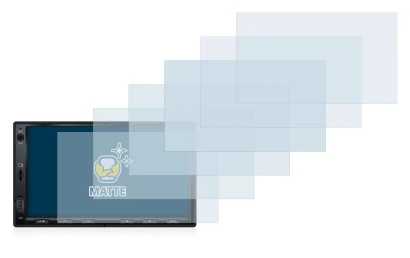 Image of the device Atoto S8 Standard 7 zoll with a wide variety of screen protectors.