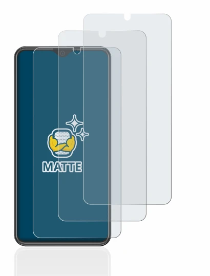 Image of the device Beafon M6s premium with a wide variety of screen protectors.