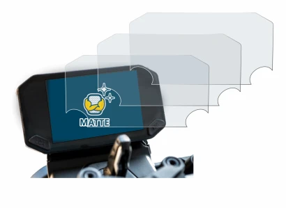Image of the device VOGE 350 AC with a wide variety of screen protectors.