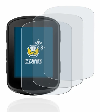 Image of the device Garmin Edge 840 with a wide variety of screen protectors.