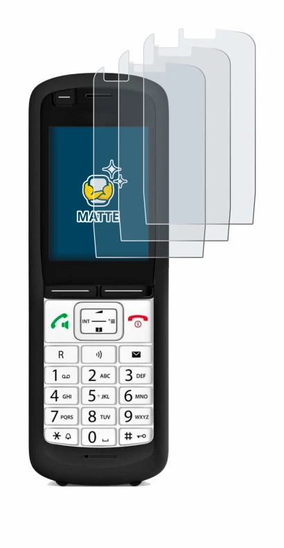 Image of the device Unify OpenScape DECT Phone R6 with a wide variety of screen protectors.