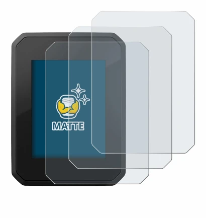 Image of the device FIT Display Compact with a wide variety of screen protectors.