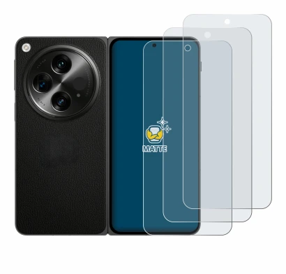Image of the device OnePlus Open with a wide variety of screen protectors.