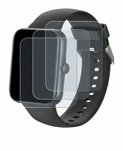 Image of the device Pthtechus S80K with a wide variety of screen protectors.