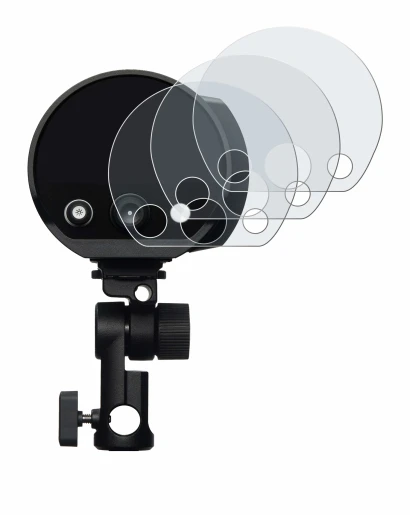 Image of the device Profoto B10X with a wide variety of screen protectors.