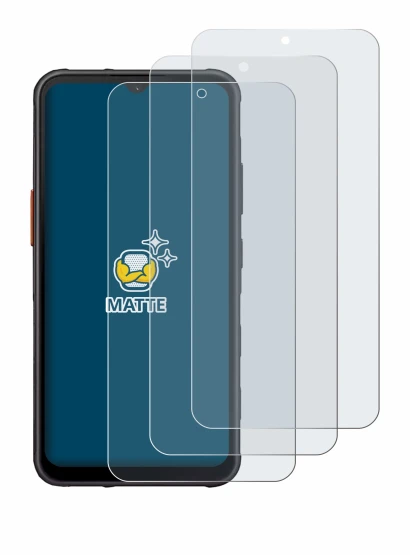 Image of the device Samsung Galaxy XCover 7 with a wide variety of screen protectors.