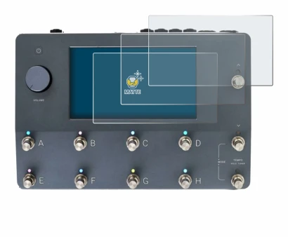 Image of the device Neural DSP Quad Cortex with a wide variety of screen protectors.