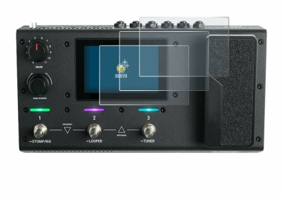 Image of the device Headrush MX5 with a wide variety of screen protectors.