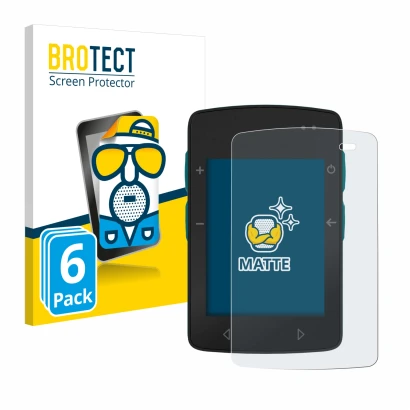 Front side of a product packaging with the brand logo BROTECT. Next to it is the device TwoNav Roc shown with the correspondin