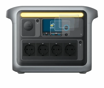 Image of the device Anker SOLIX C1000X with a wide variety of screen protectors.