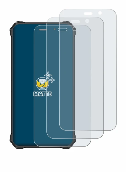 Image of the device Fossibot F101P with a wide variety of screen protectors.