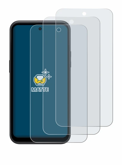 Image of the device HMD XR21 with a wide variety of screen protectors.