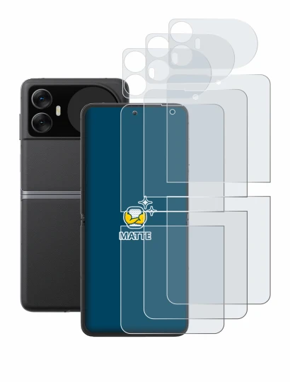 Image of the device Blackview Hero 10 (Front+Back) with a wide variety of screen protectors.