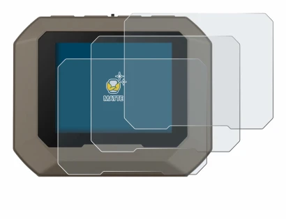 Image of the device Garmin Xero C1 Pro with a wide variety of screen protectors.