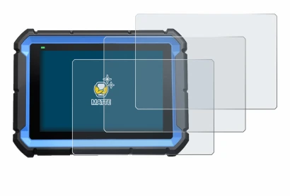 Image of the device Topdon ArtiDiag Pro with a wide variety of screen protectors.