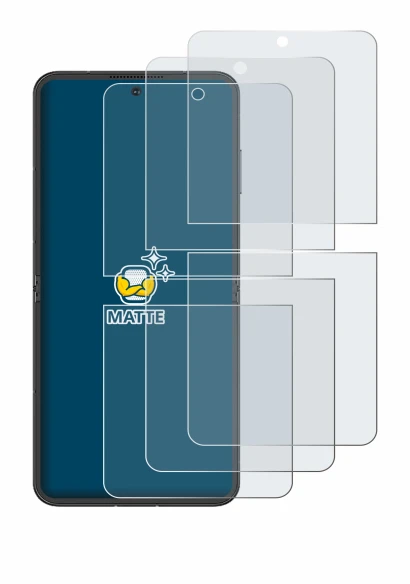 Image of the device Nubia Flip 5G with a wide variety of screen protectors.