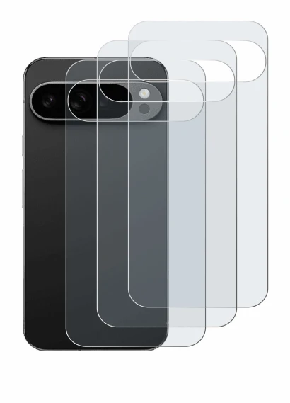 Image of the device Google Pixel 9 Pro XL (Back) with a wide variety of screen protectors.