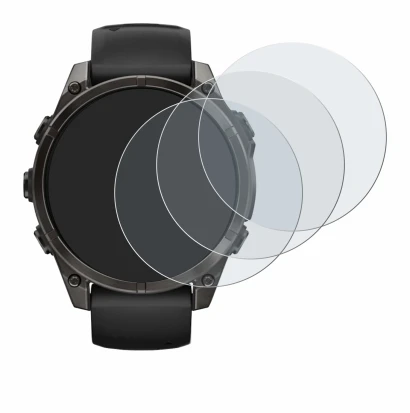 Image of the device Garmin Fenix 8 AMOLED (47 mm) with a wide variety of screen protectors.